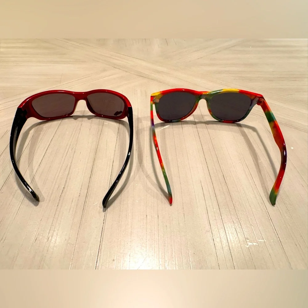 Sunglasses Bundle for Toddlers– Disney Cars & Tie-Dye – UVA/UVB Protection